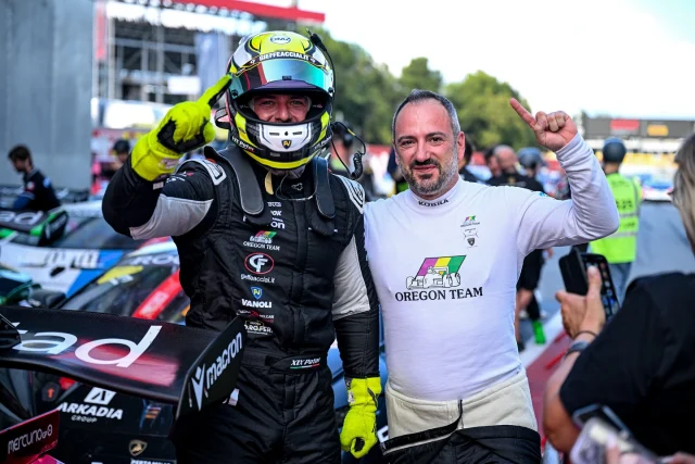 5th round of the Lamborghini Super Trofeo — battle mode ON. ⚔️

Race 1: pure war. Max laid the ground with a strong stint, then I took over and fought like hell for 30 minutes to bring home an incredible WIN. 🏁🔥

Race 2: bittersweet. From P10 to top 5 and P2 in class after a wild start dodging chaos in T1. I kept the position till the driver change! 
Then an all-out fight for the championship — ended with an unlucky spin on the last lap. P4 in class, but still in the game.

Now it’s all about Misano. The final showdown.
Two points between us and the championship leaders. 🦁⚡️

Thanks to @oregon.team Famiglia! 

📸: @fotospeedy_it 
———————————————————————— 

@gieffeacciai_srl @stilo_official @omz_spa @ferramentavanoli @bianchimetalli_srl #CaldaieMelgari #NuovaCoRoFer @cawipaofficial @eoscaffe #SessantiniImpianti @osteriadelcerreto @stilo_helmets @timeapp_milano #innovatraiming @lamborghini @lamborghinisc @Oregon.team 

———————————————————————— 

#OMZexperience  #XIXpeter  #almostisnotenough #pressuremakesdiamonds #dontcrackunderpressure #huracan  #lamborghini #supertrofeo #motorsport #racing #ready2race #fyp #picoftheday #beautiful #photooftheday #life #motivation #sportscar #sportsphotography #fyp #homeofgt3racing #TOPG